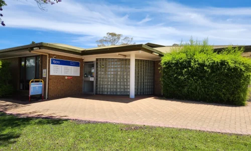 WMC front of building